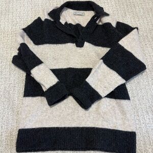 Everlane - Men’s Striped Polo Sweater - S